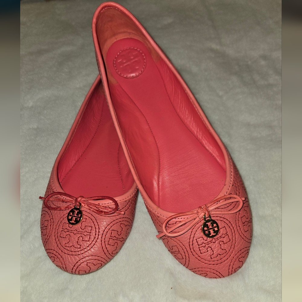 Tory Burch Pink Flats